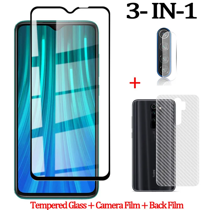 3 в 1pelicula стекло + задняя пленка для redmi note 8t 8a защитная камера mi8 mi 8 lite xiaomi на сяоми