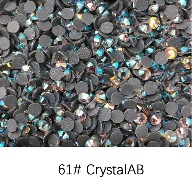 1000 Gross 140,000Pcs  bulk Wholesale Big Pack DMC Hotfix Rhinestones   Crystal Glass  Better Stone With Glue On Stones 61