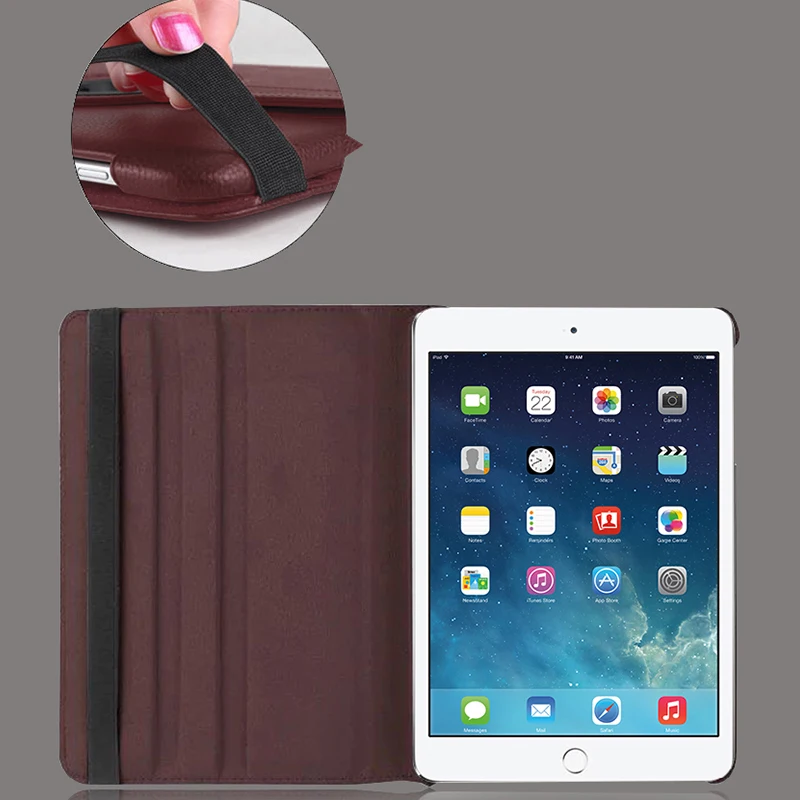 Case For New iPad 2019 7th Generation 360 Degree Rotating Leather Smart Sleep Auto Awake Stand Cover For iPad 10.2 2019 Coque