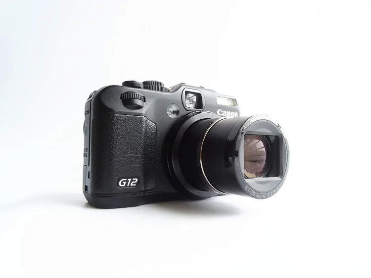 Б/у Canon PowerShot G12 10.0MP 2,8 ''экран 5x зум цифровая камера откидной экран черный