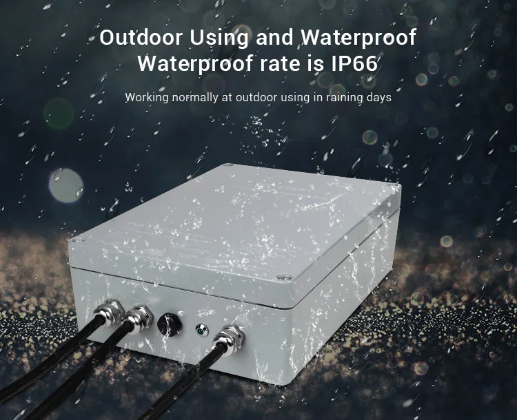 MiBOXER SYS-PT2 1-канальный светодиодный Усилитель Вход AC100~ 240V Выход DC24V Max 200W Водонепроницаемый IP66 светодиодный контроллер