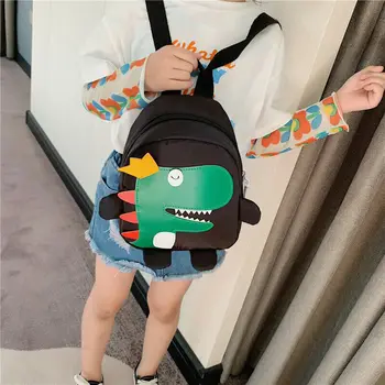 

2019 Animal Printing Children Backpack Fashion High Quality Nylon Cartoon Backpacks For Girls Kids School Shoulder Bag Bagpack