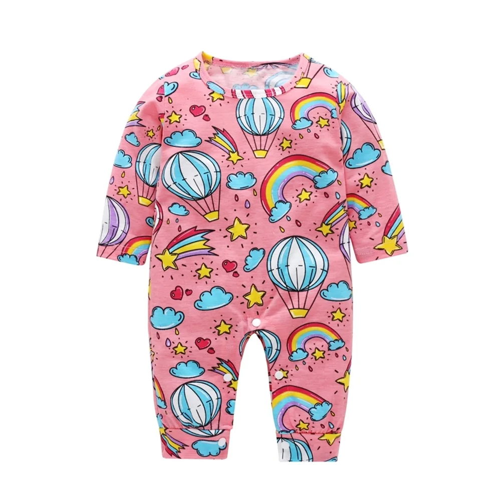 New Newborn Baby clothes Boys Girls Rompers cute Animal Printed Long Sleeve Winter Cotton Kid Jumpsuit Playsuit Outfits Clothing