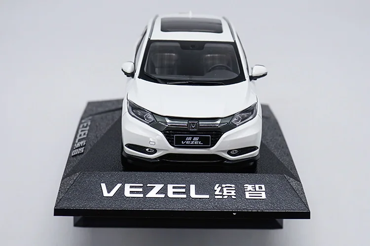 Высокая тщательная 1:18 Honda VEZEL сплав модель автомобиля статические металлические модельные автомобили оригинальная коробка для коллекции