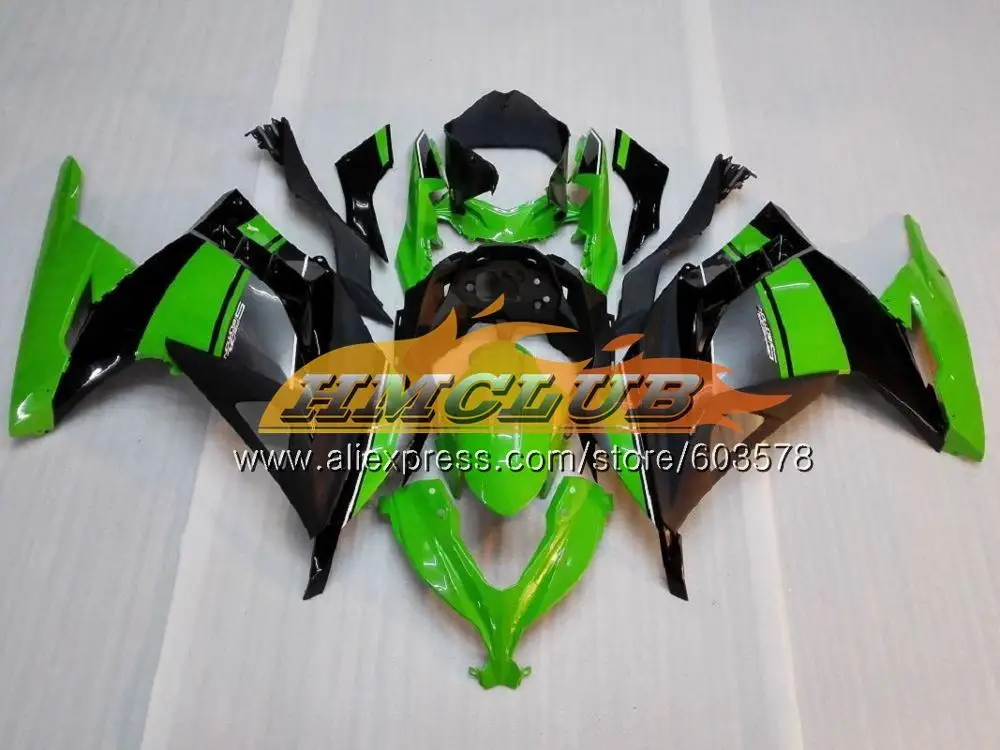 Инъекции для KAWASAKI NINJA ZX3R ZX 300R 13, 14, 15, 16 лет 25CL. 77 EX300 ZX-3R ZX300R 2013 винно-красный обтекатель - Цвет: No. 12