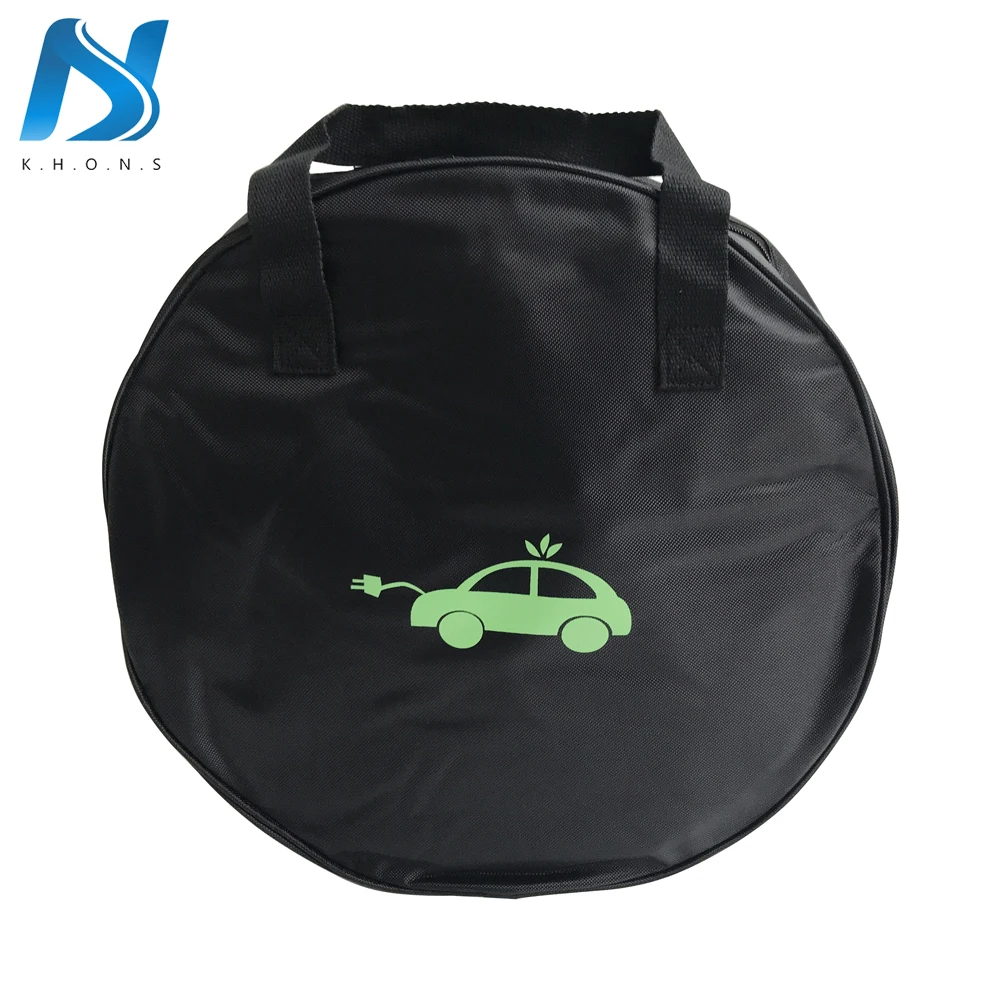 Khons Evse Ev Carry Bag For Electric Vehicle Charger Charging Cables