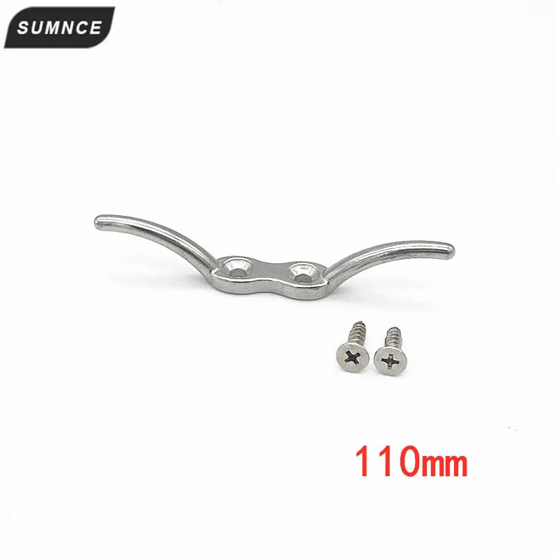 

Флагшток Веревка Зажим 110 мм нержавеющая сталь 316 лодка швартовка зажим веревка для лодки яхты