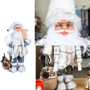 

New Christmas Decor,Santa Claus Doll for Christmas Gift,Ornament Display Prop Santa Claus for Christmas