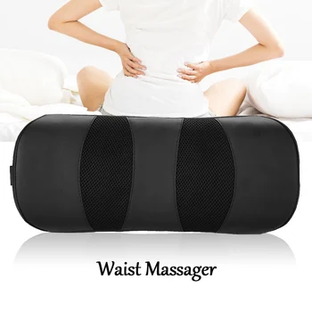 

Air Pressure Waist Massage Pillow Cordless Magnetic Therapy Heating Pillow Waist Care US Plug Waist Neck Massager Relaxation