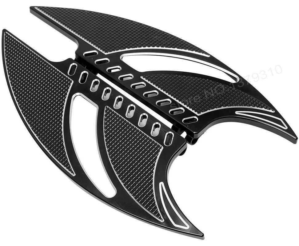 Мотоциклист растягивается половицы полое лезвие педали Tomahawk подножки мужские Крепление-стиль для Harley Touring Road King Softail