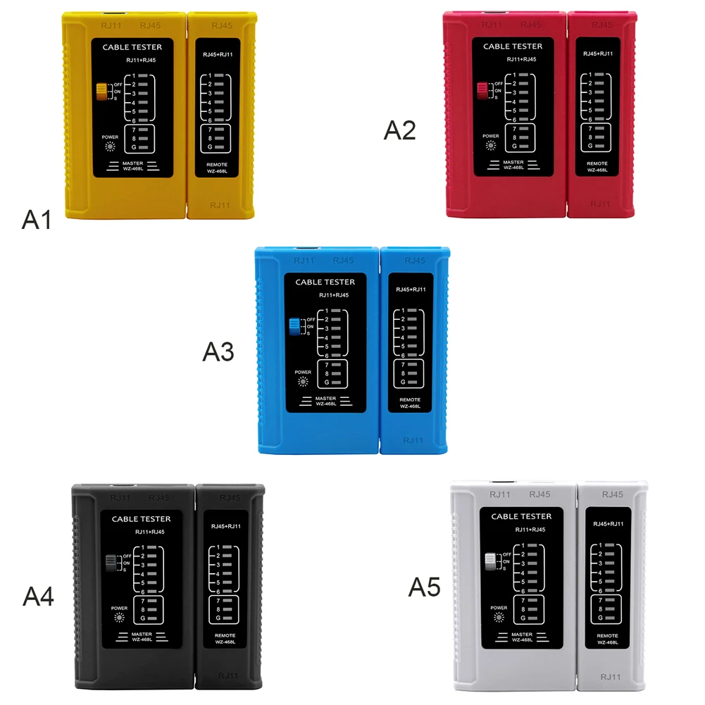 Профессиональный тестер RJ45 кабельного кабеля lan сетевого RJ11 RJ12 CAT5 CAT6 UTP LAN Сетевой
