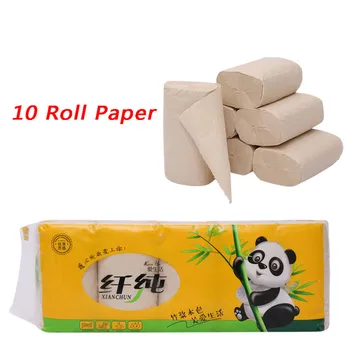

Bamboo Toilet Paper Roll Paper Toilet Paper Table Kitchen Paper Puree Not Bleaching Not Easily Damaged Strong Water Absorption