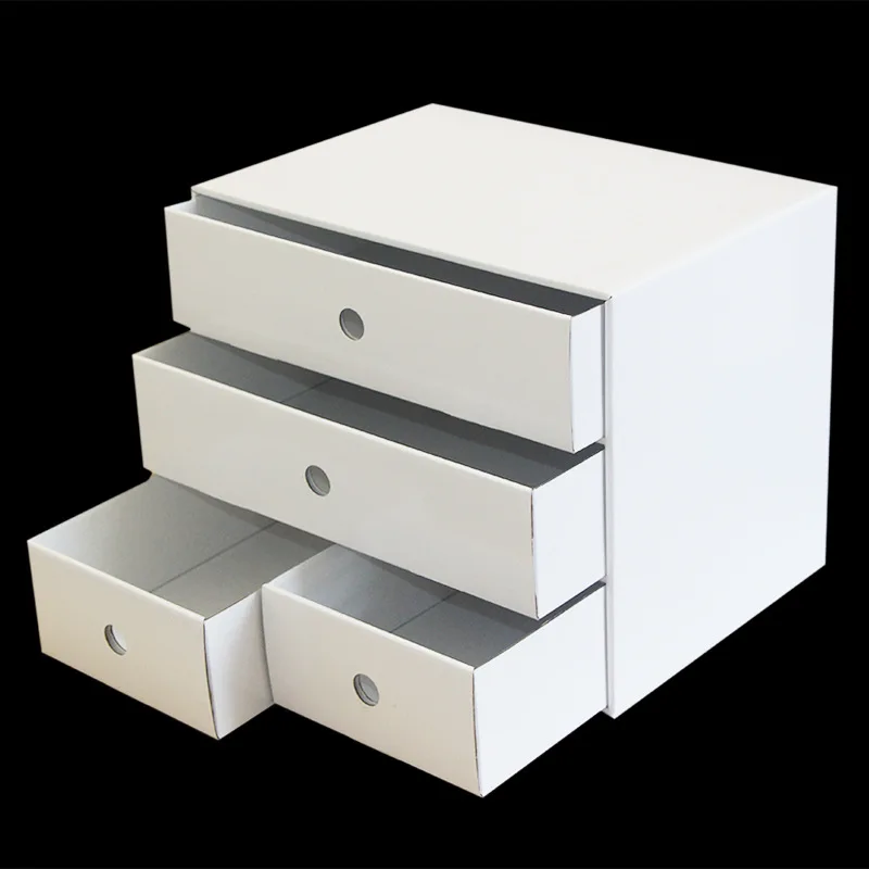 

Direct Selling Wholesale A4 Paper Desktop Storage Box Students File Storage Finishing Box Multilayer Drawer Storage Cabinets