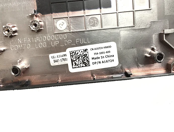 Для Dell Latitude E5480 клавиатура с вырезами под ладонь верхняя крышка чехол с отпечатков пальцев отверстие A16724