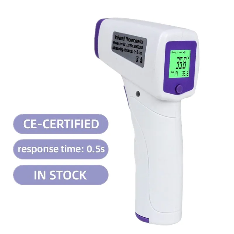 

Fast Delivery Non-contact Infrared Thermometer For Measuring Human Body Temperature High-Precision Temperature Measuring Tool
