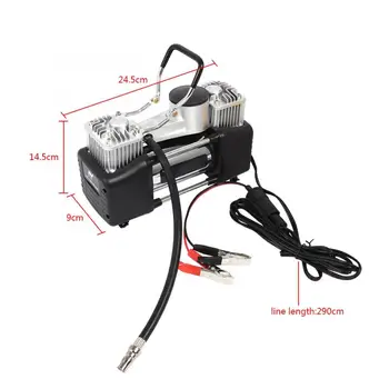 

Inflatable Pump Portable Mini Air Compressor 150PSI Car Tyre Inflator Portable Kit Pressure Pump 12V Car air pump