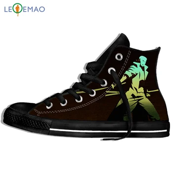 

Custom Logo Image Printing Sneakers Shoes High-Quality Unisex Anime Cos Sword Art Online Canvas Zapatos De Mujer Outdoor