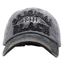 Бейсболка в стиле ретро с эффектом потертости, бейсболка, летняя кепка, хип-хоп кепки, шляпы для женщин и мужчин черного цвета