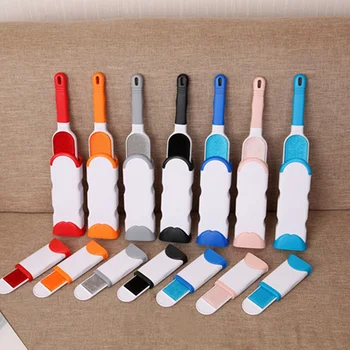 

3 Pcs/set Pet Hair Remover Static Brush Magic Fur Cleaning Brushes Reusable Device Dust Brush Electrostatic Dust Cleaners