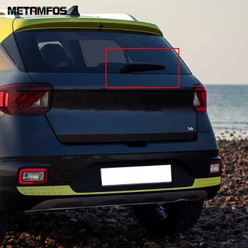 

For Hyundai Venue 2019 2020 Chrome Rear Wiper Cover Trim Tail Trunk Window Wash Strip Decoration Sticker Accessories Car Styling