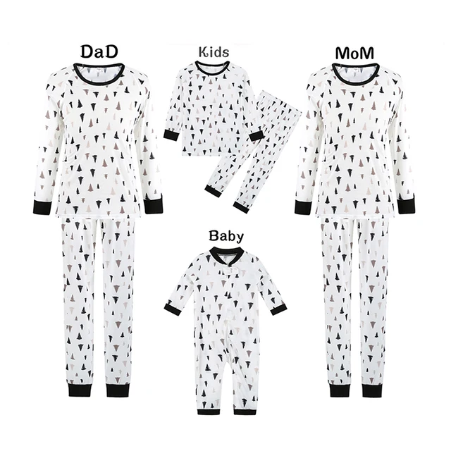 Christmas Tree Family Matching Pajama Sets 10
