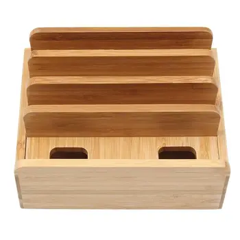 

Bamboo Multi-Function Charging Stand Bracket Mobile Phone New Tablet Stand