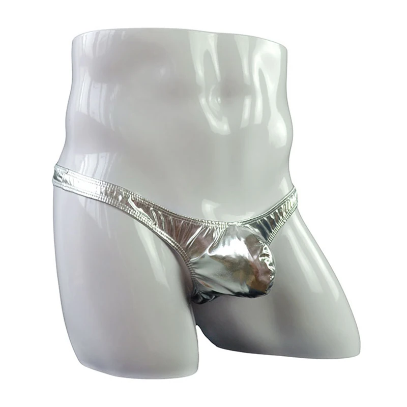 Сексуальные кожаные большие мужские носки G strings T back Man стринги белье гей для