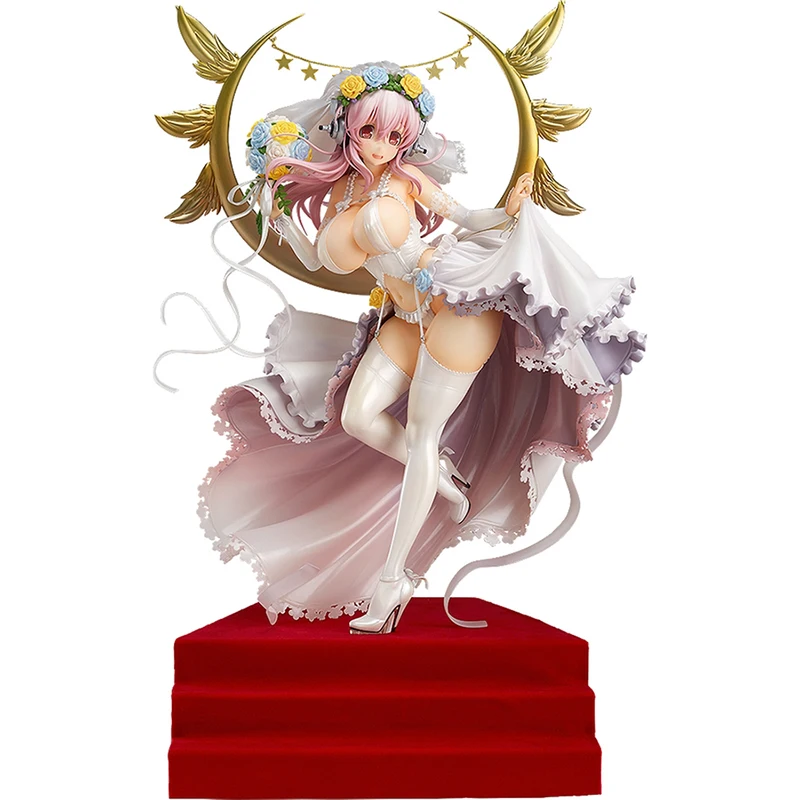 Аниме Super Sonico фигурка на 10-ю годовщину свадьбы Ver. ПВХ фигурки героев японского