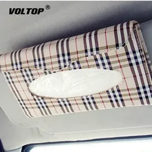 Автомобильный солнцезащитный козырек, кожаный держатель для салфеток, автомобильные аксессуары для девочек, портативный бумажный набор