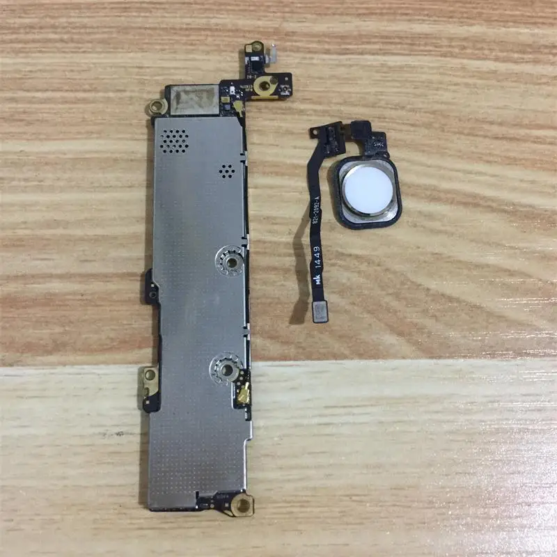 Full unlocked For iphone 5S Motherboard, Original 16GB/32GB/64GB For iphone 5S Mainboard with Touch ID / Without Touch ID