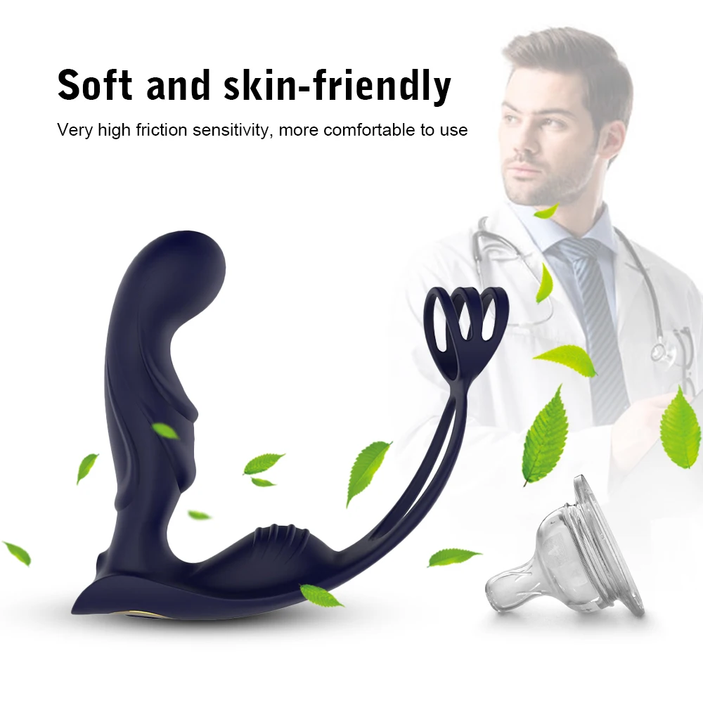 Anal-vibrator Und Prostata-massagegerät Für Männer Mit Hoden-stimulator_voghion.com