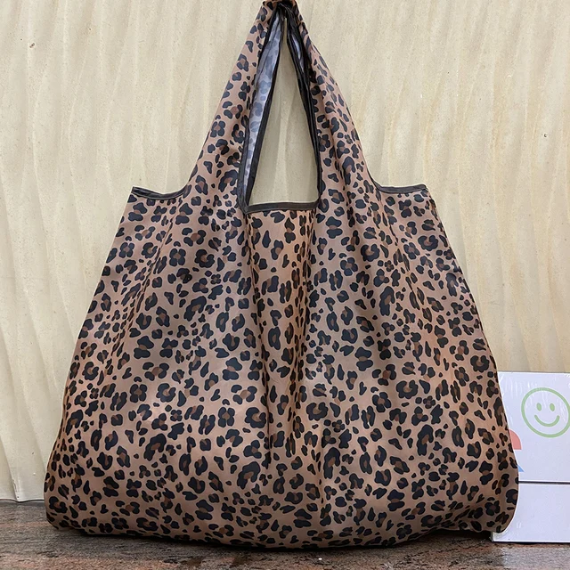 Large Size Reusable Shopping Bag Grocery Bag Oxford Cloth Environmental Protection Bag Travel Shoulder Bag Lady's Tote Bag 41007