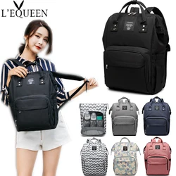 LEQUEEN – sac de maternité pour maman, sac à langer de grande capacité, sac à dos de voyage pour femmes, pour soins de bébé 