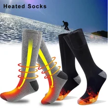 Носки с подогревом на батарейках, лучшие электрические носки на батарейках, теплые носки унисекс для ног, теплые носки с 3 тепловыми комплектами