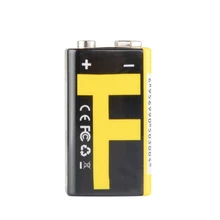 1 шт. 9 в 550 мАч перезаряжаемая литиевая батарея USB зарядка для микрофона мультиметра