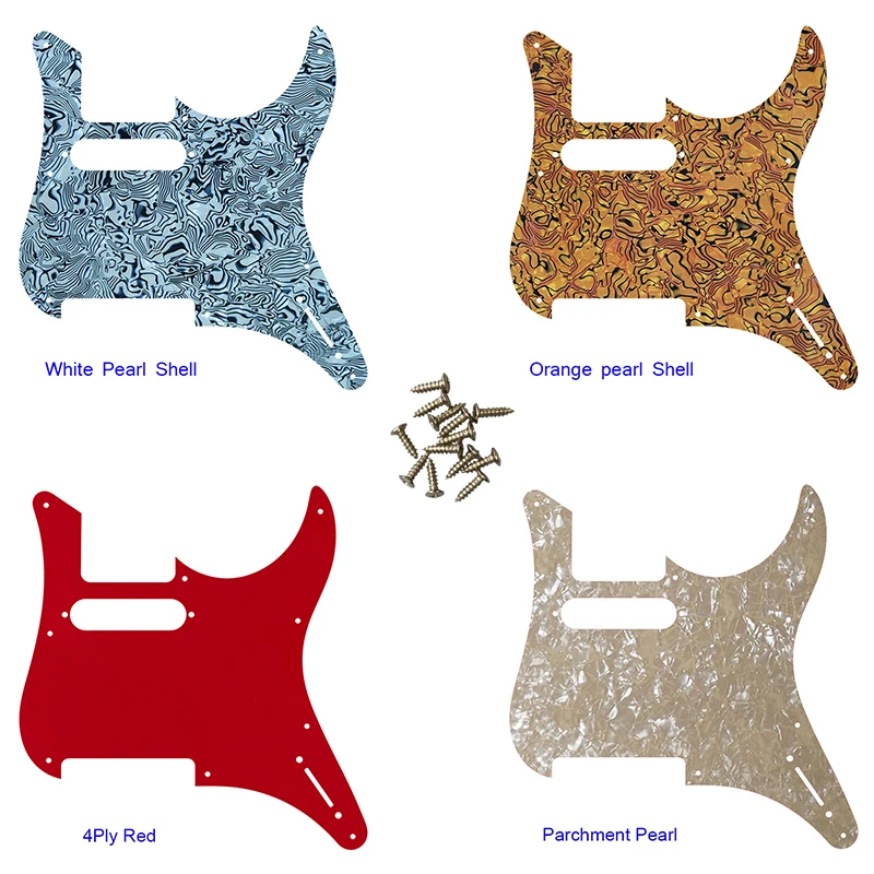 Parti Di Chitarra Personalizzate Feiman-Per Mij Japan Yamaha Pacifica 302S Pickup Hole Piastra Antigraffio Per Battipenna Per Chitarra Elettrica