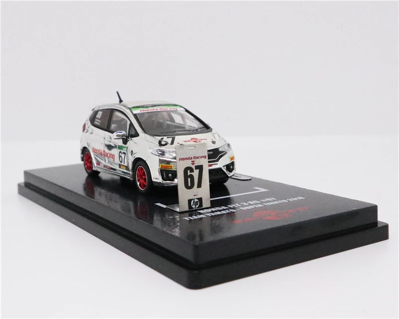 INNO 1: 64 Honda fit 3 RSl#67 Super Taikyu игрушечный автомобиль игрушки для детей литая под давлением модель автомобиля подарок на день рождения