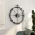 Giant Luxury Wall Clock Metal Iron Minimalist Industrial Style Quiet Golden 3D Clocks Reloj Pared Home Decoration Modern Design 8