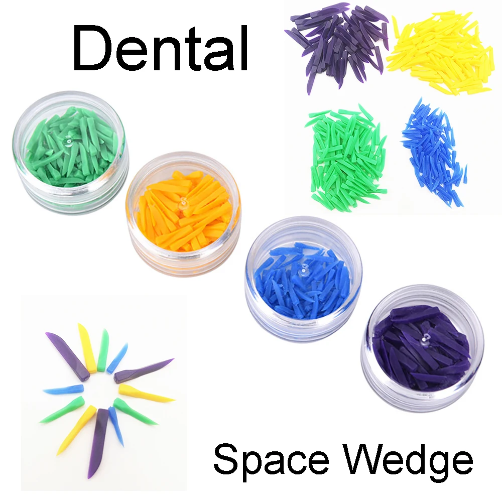 

4boxes/set Disposable Dental Materials Wedges Plastic Dentistry Lab Instrument Dentist Tools Tooth Gap Wedge