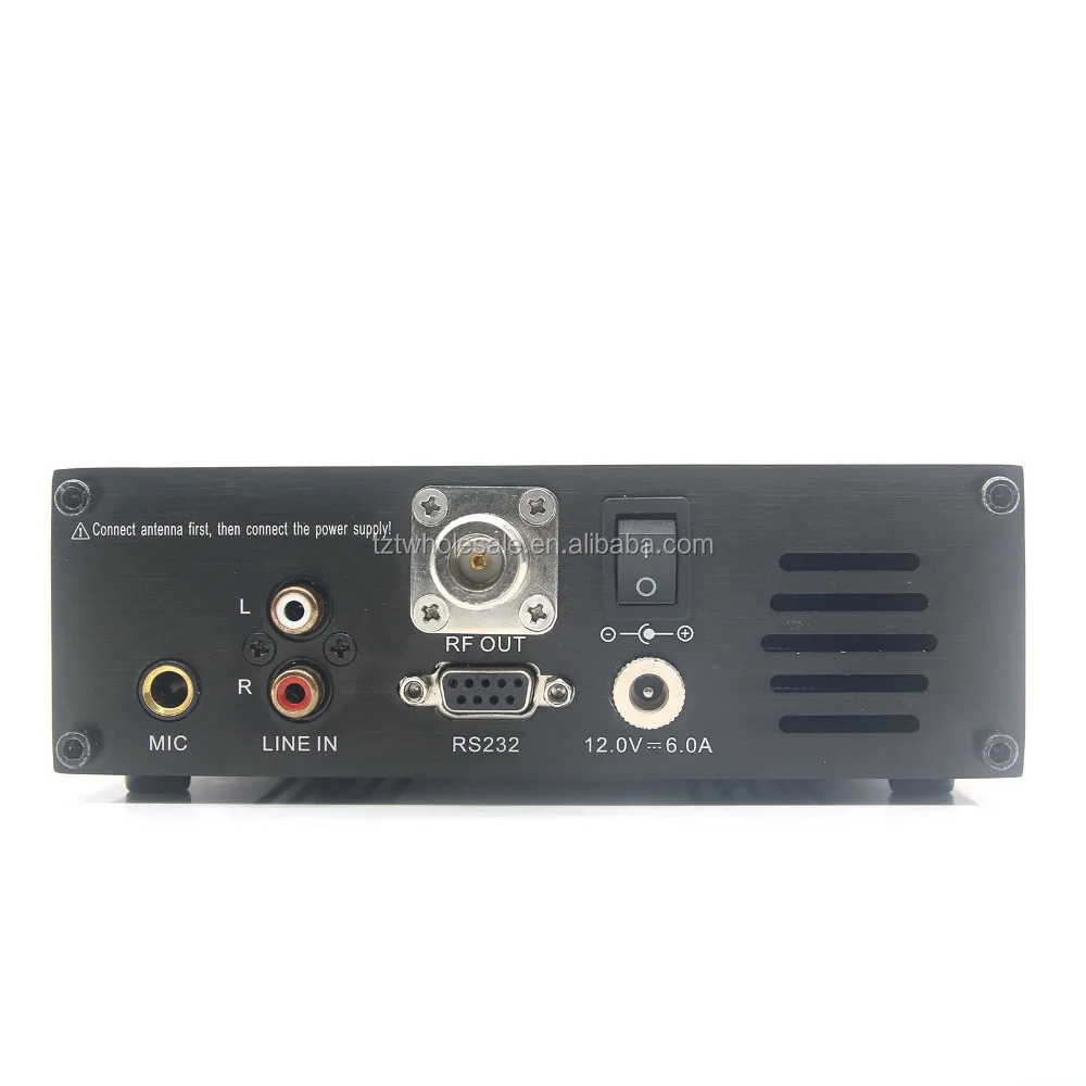 CZE-T251 FM transmitter FM Transmitter 0-25W Adjustable 87-108MHz Mono Stereo PLL Broadcast Station
