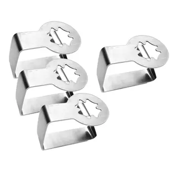 

8PC Tablecloth Clips Stainless Steel Table Cloth Cover Clamps Holder Picnic BBQ