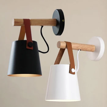 

LED Wall Light 85-265V E27 Simple Wall Sconces Nordic Design Modern Wall Lamp Living room Bedroom Light Home Decoratrion