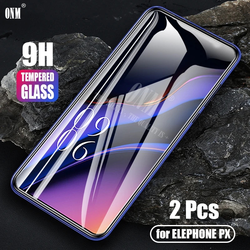 2Pcs ELEPHONE PX Tempered Glass For Screen Protector 2.5D 9H Protective Film | Мобильные телефоны и аксессуары