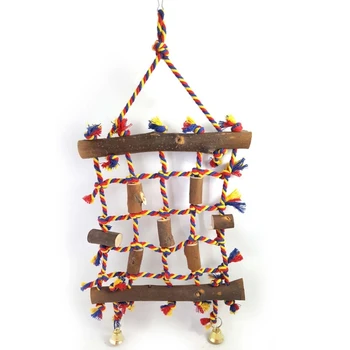 

Bird Grinding Claws Swing Climbing Net Rope Parrot Chewing Toy Climbing Ladder