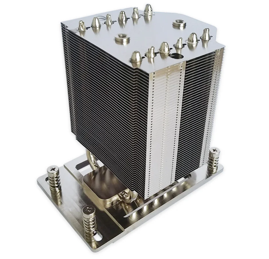 Cooler Ventilador de Refrigeração Tubo de Cobre 4000 Rpm para Amd Threadripper Epyc Cpu Computador Processador Ventiladores Tr4 Sp3 - Imagem 4