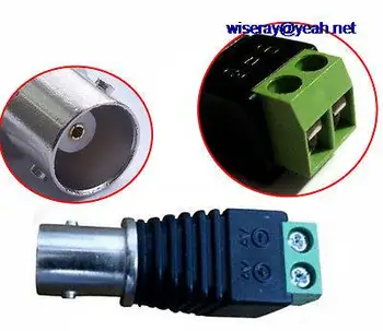 

DHL/EMS 250pcs BNC female socket Terminals Connector for Video Monitor twisted pair -A8