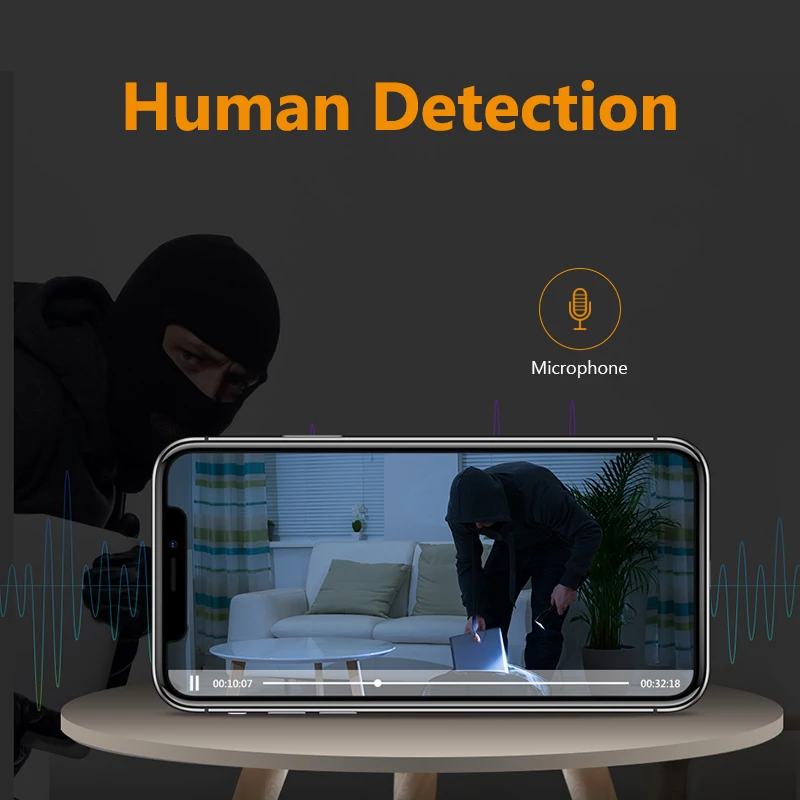 Imou Cue2C Мини домашняя Wifi ip камера Компактная и умная ненормальная звуковая