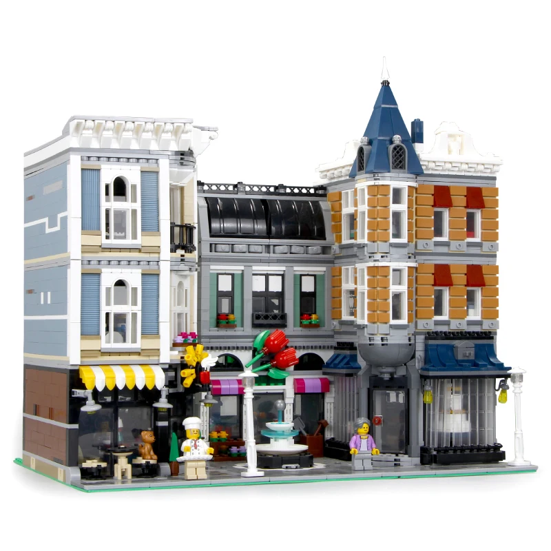 

4002pcs Street View Series Bricks Figures Compatible Legoingslys 10255 City Assembly Building Blocks Toys Gifts for Children