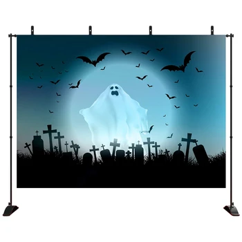 

Halloween Photography Background Ghost background bat mysterious cemetery Photography Photo Background Studio Prop