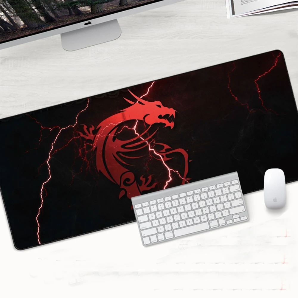 800x300 мм XXL Дракон настольная панель игровой коврик для мыши большой коврик для мыши и клавиатура компьютерная коврик для мыши с запирающимся краем игровой коврик для мыши
